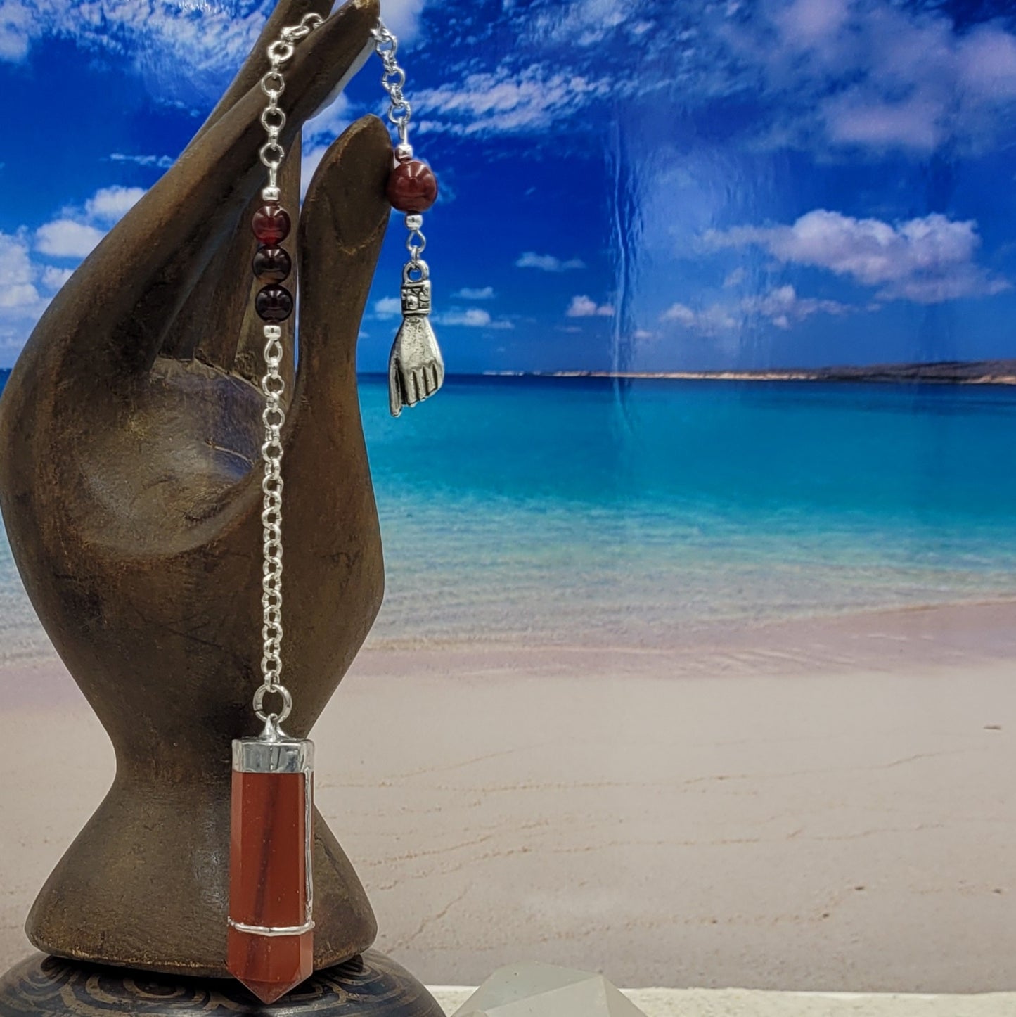 Red Jasper Pendulum