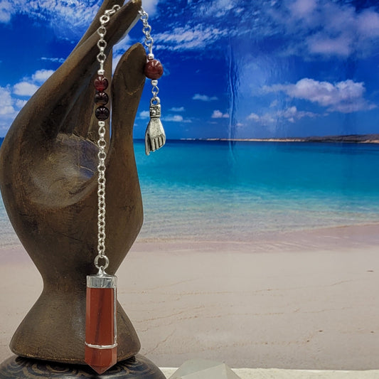 Red Jasper Pendulum