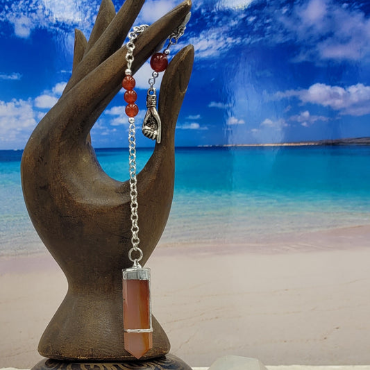 Carnelian Pendulum