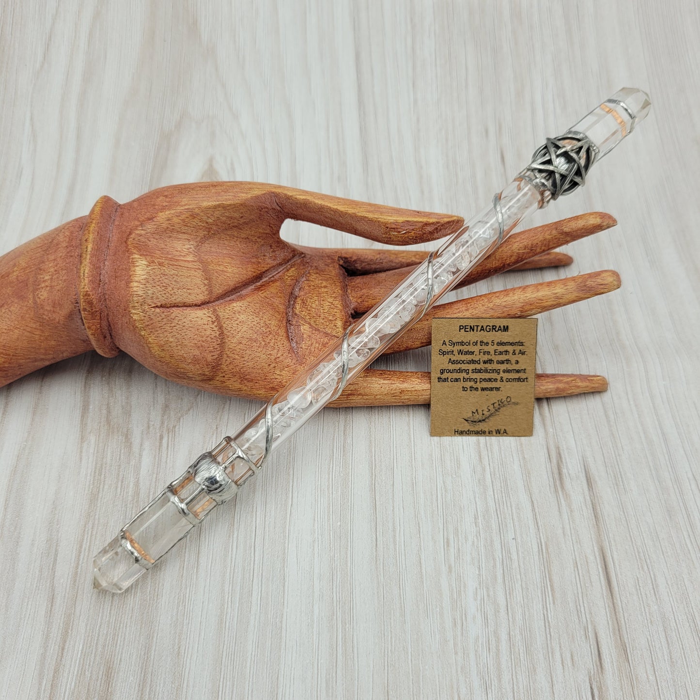 Double Point Pentagram Wand