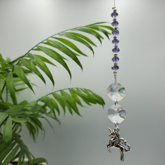 Unicorn Crystal Suncatchers