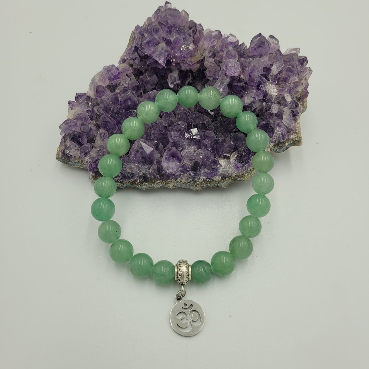 Bracelet Aventurine 8mm / Om