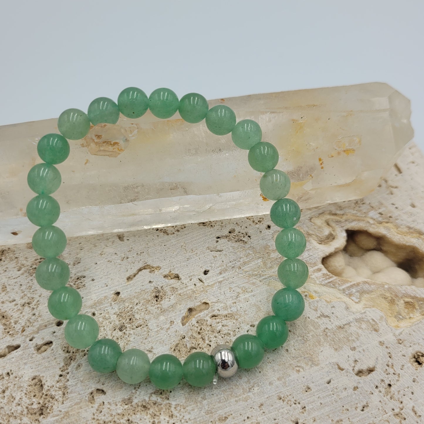 Men's Bracelet Aventurine 8mm stone