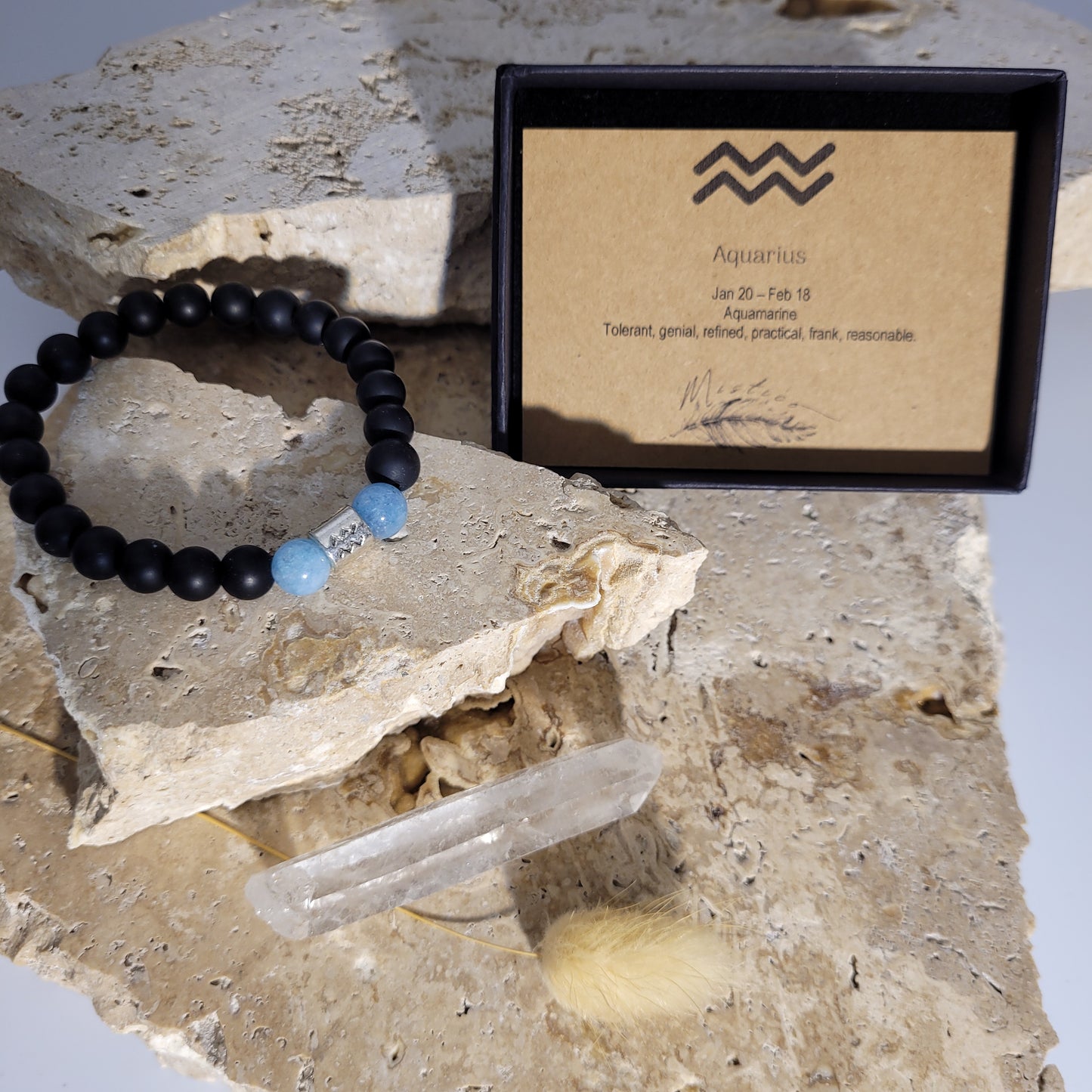 Aquarius Star Sign Bracelet
