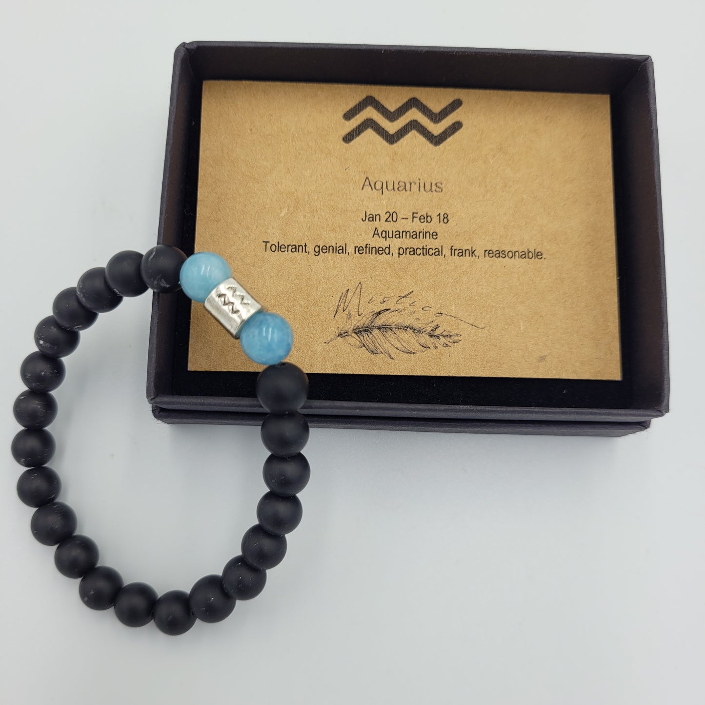 Aquarius Star Sign Bracelet