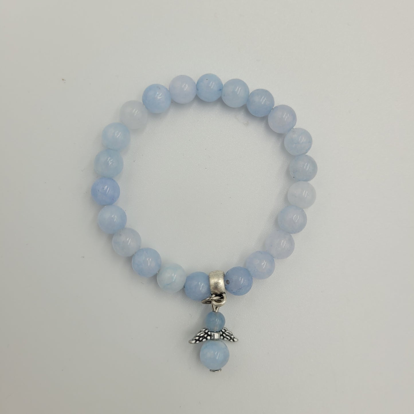 Aquamarine Kids Angel Bracelet