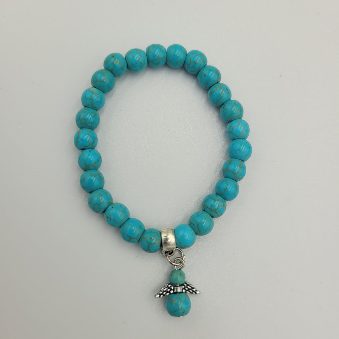 Turquoise Kids Angel Bracelet