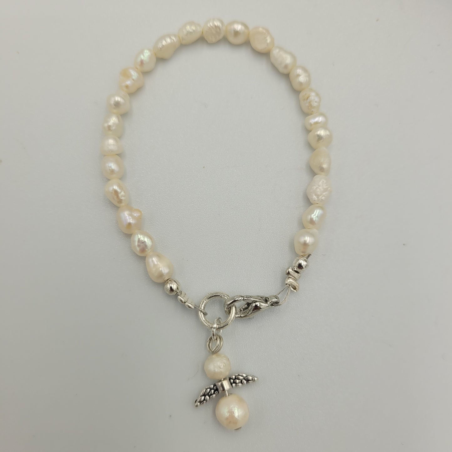 River Pearls Kids Angel Bracelet