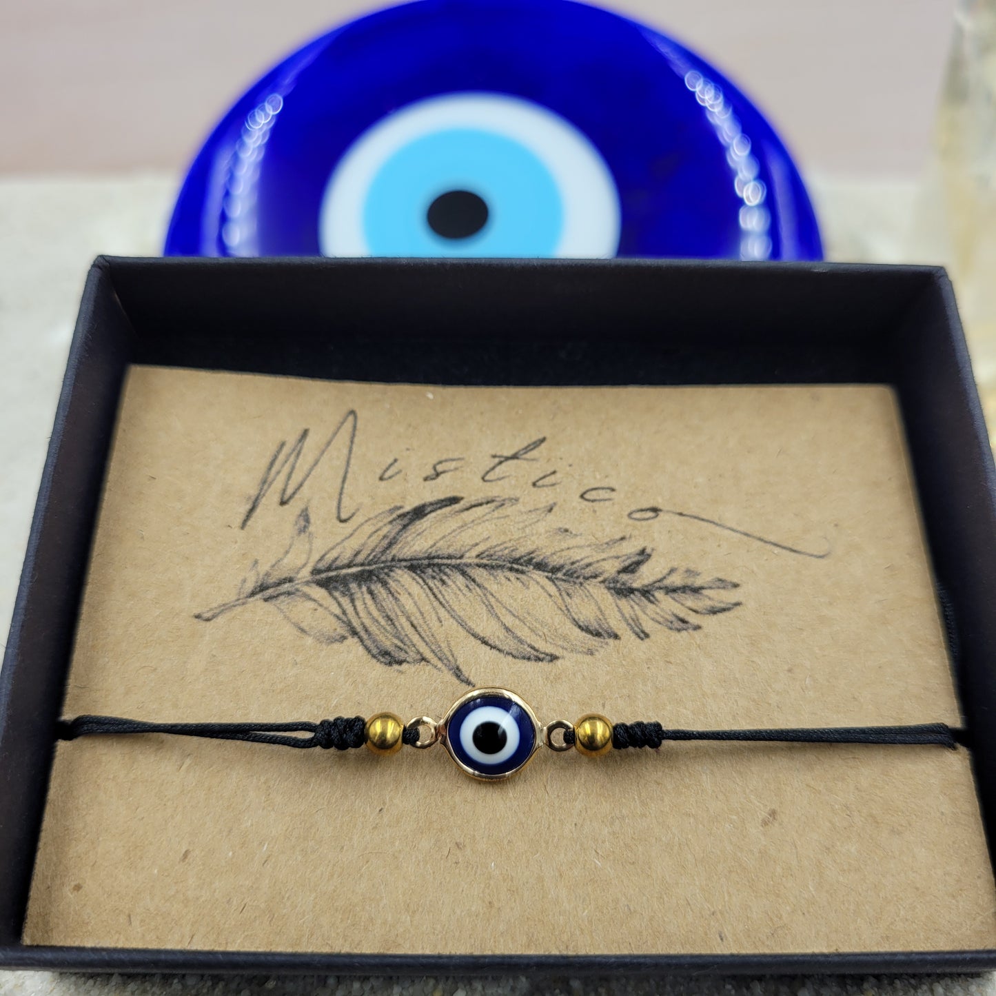 Evil Eye String Bracelet