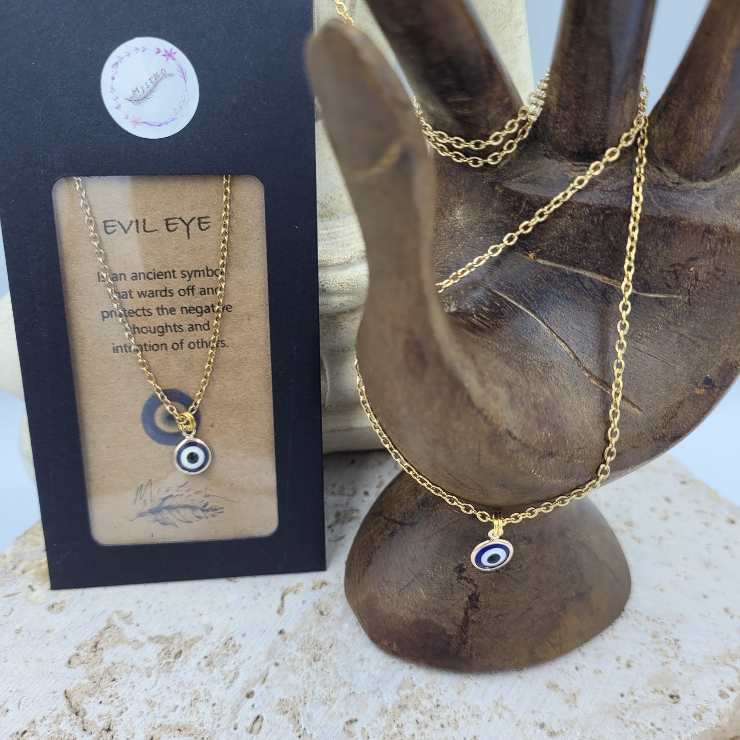 Evil Eye Gold Necklace
