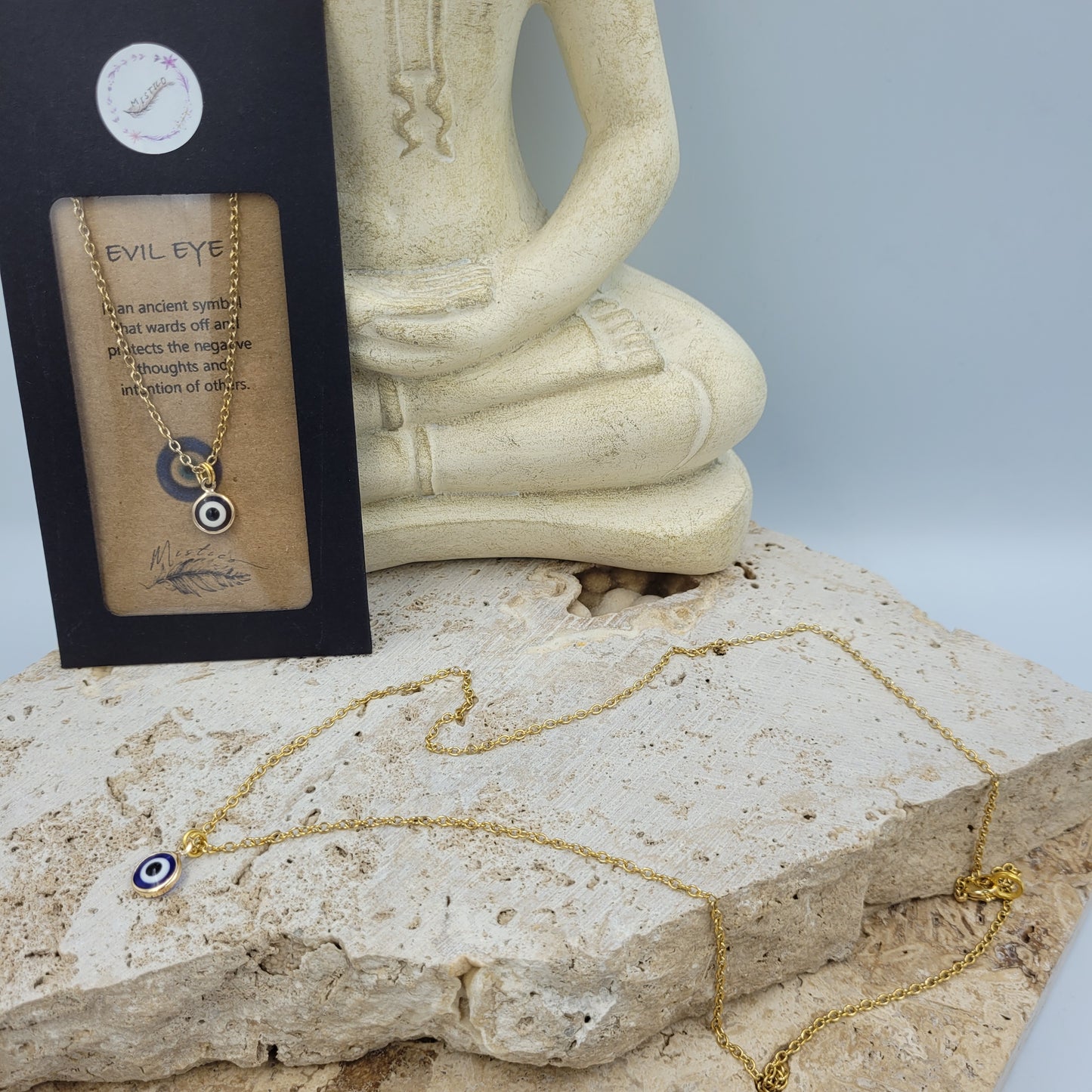 Evil Eye Gold Necklace