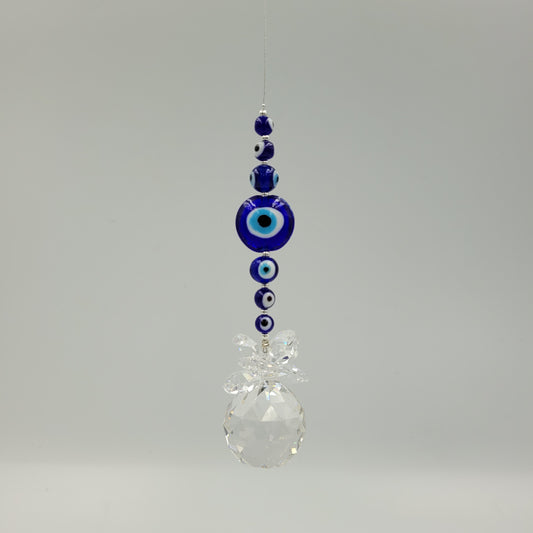 Evil Eye Crystal Suncatcher 20mm