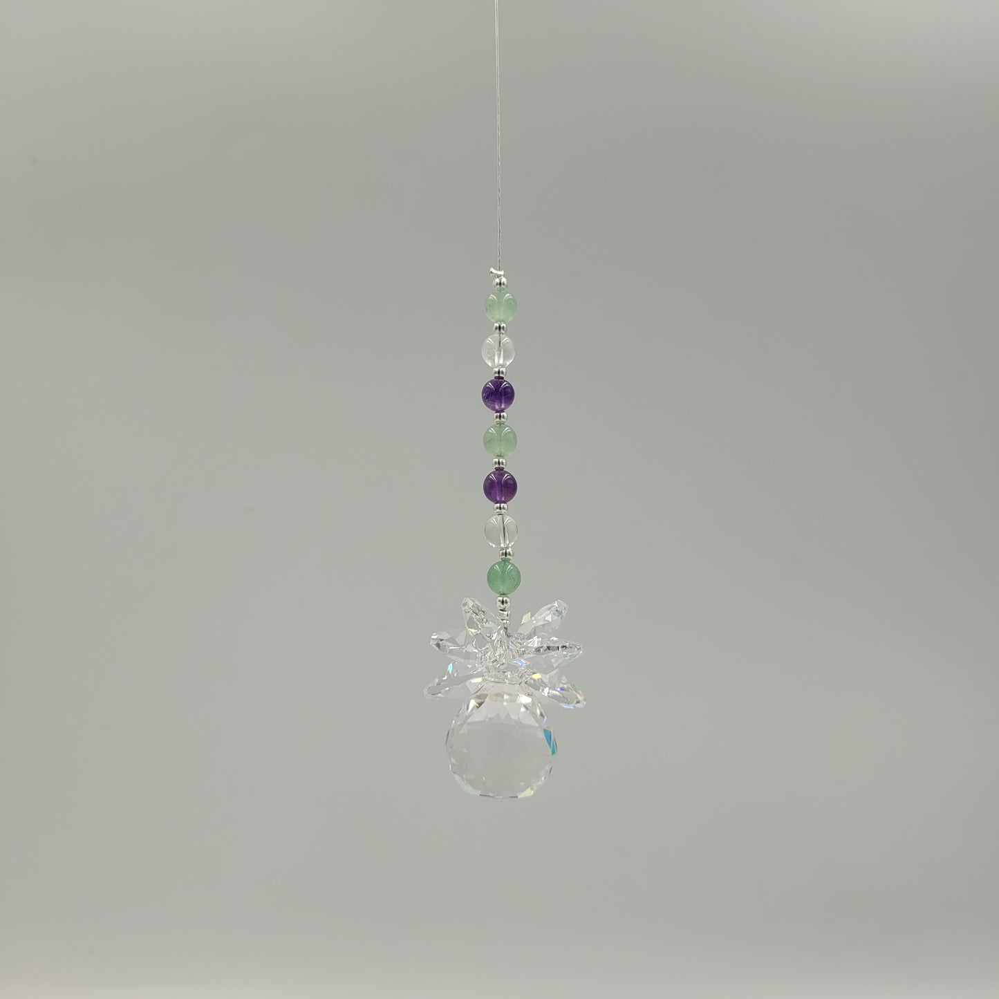Healer Chakra Crystal Suncatcher