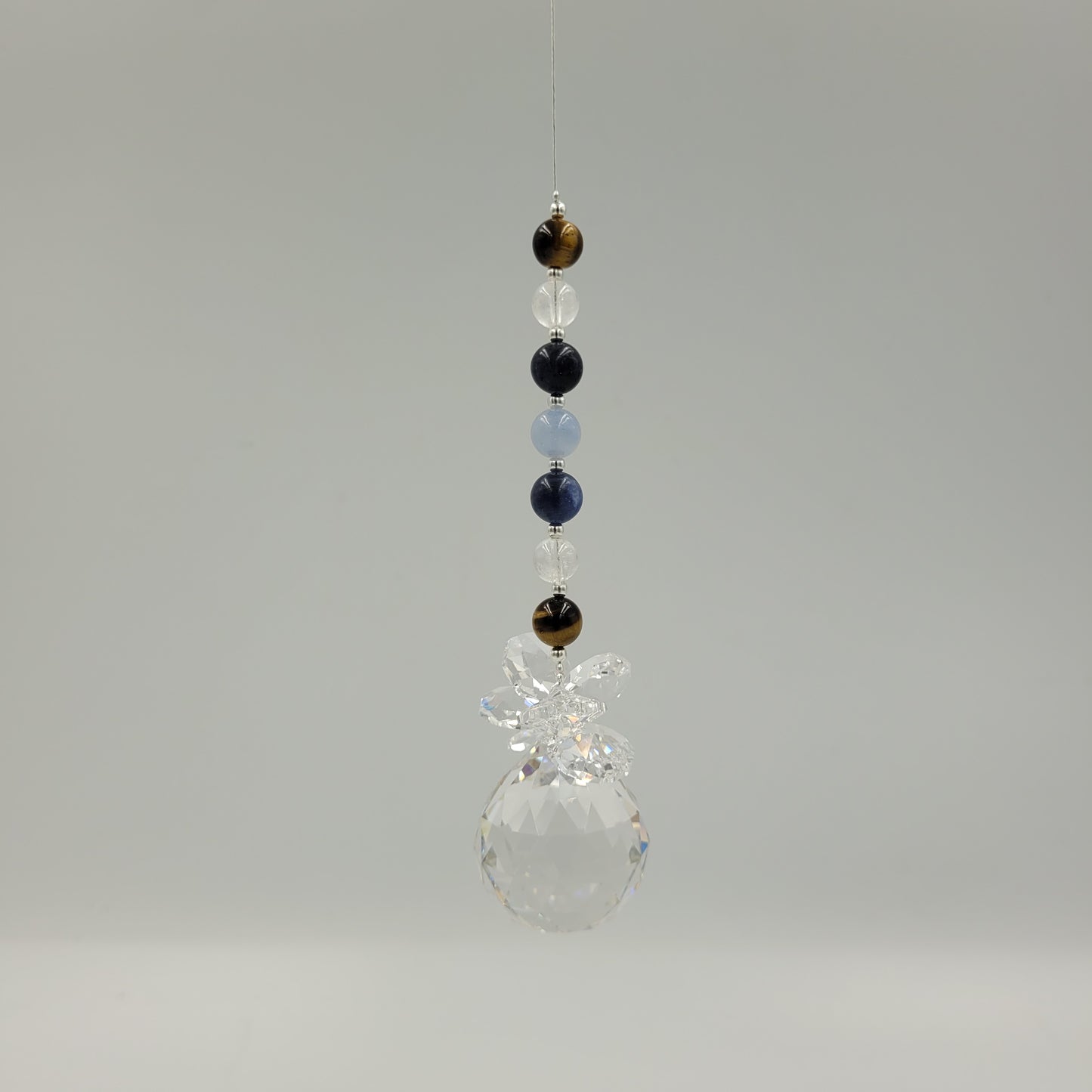 Clarity Chakra Crystal Suncatcher