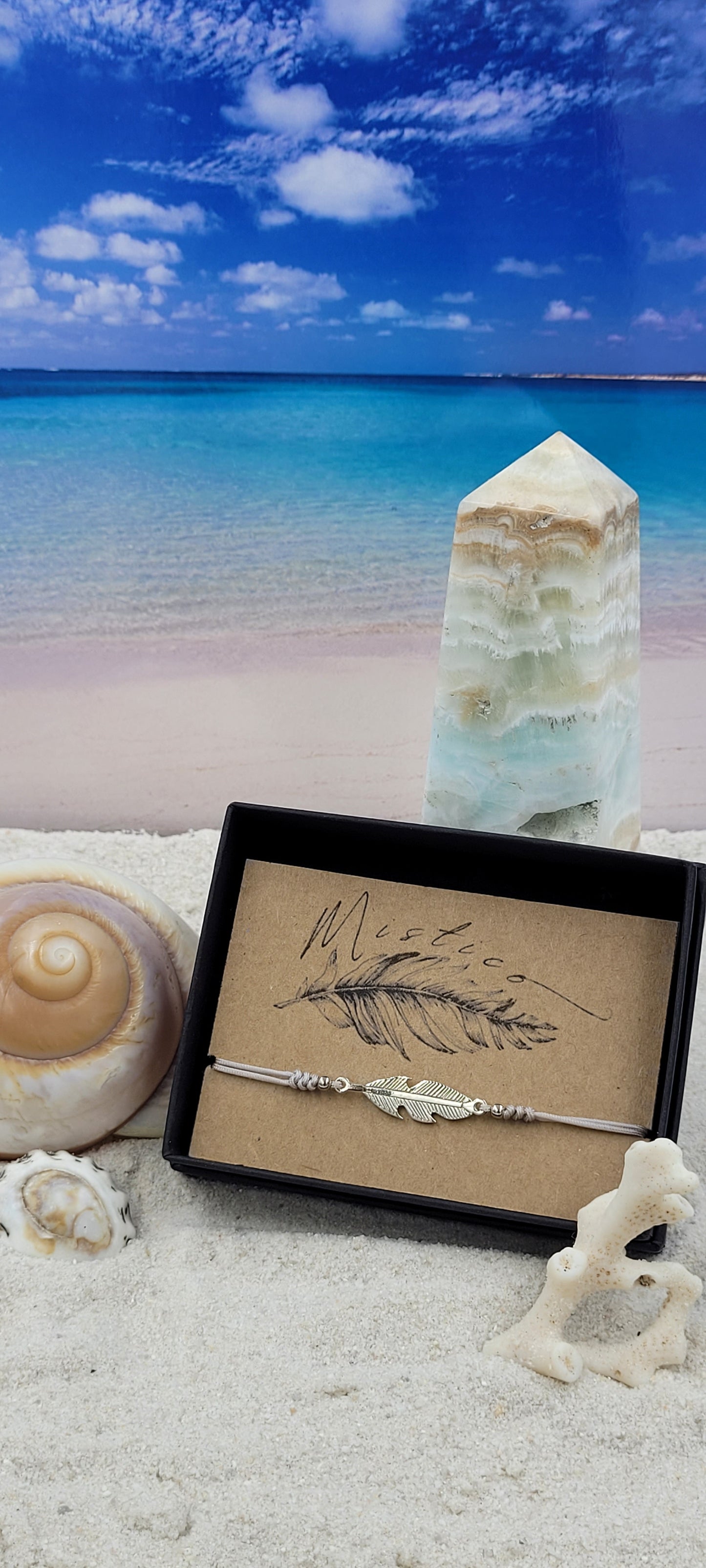 Feather String Anklets - Various Colours