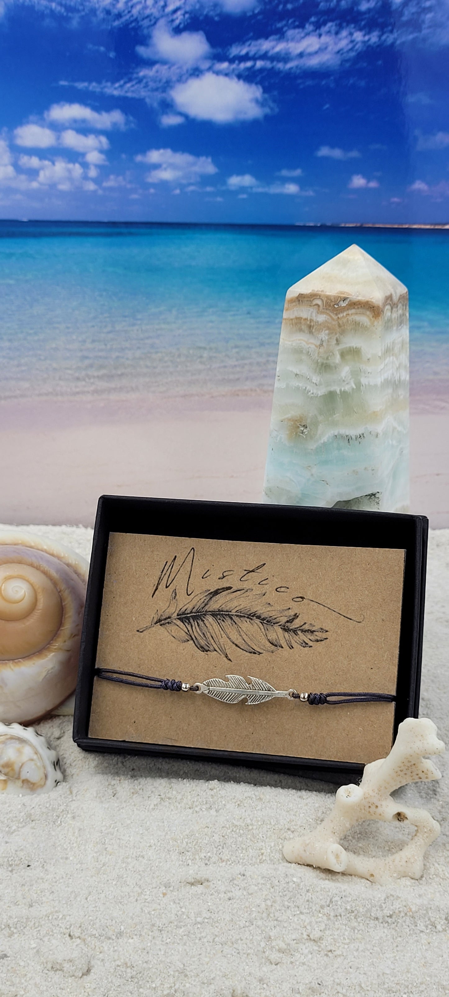 Feather String Anklets - Various Colours
