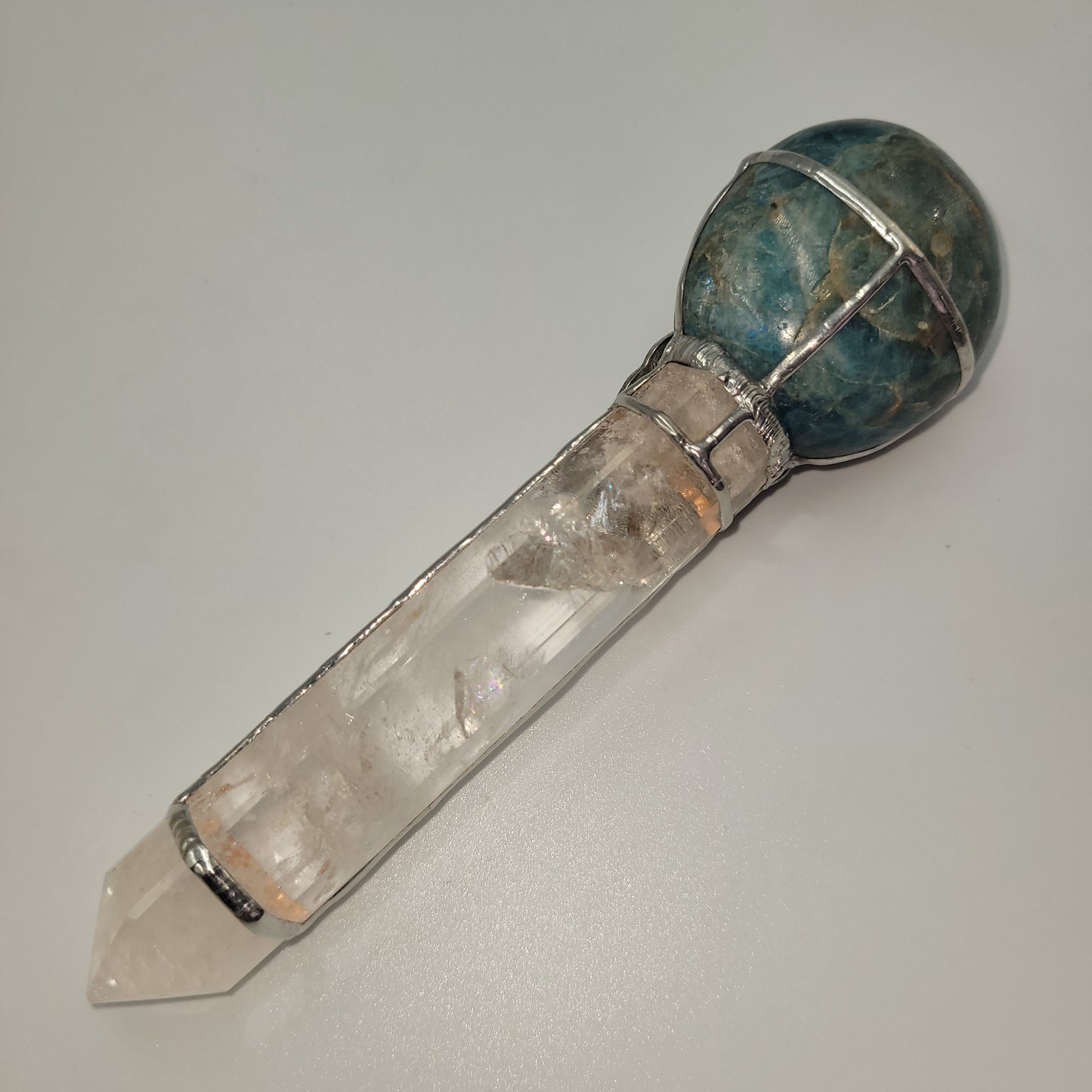 Exclusive Wand - Angel ( Apetite/ Clear Quartz)