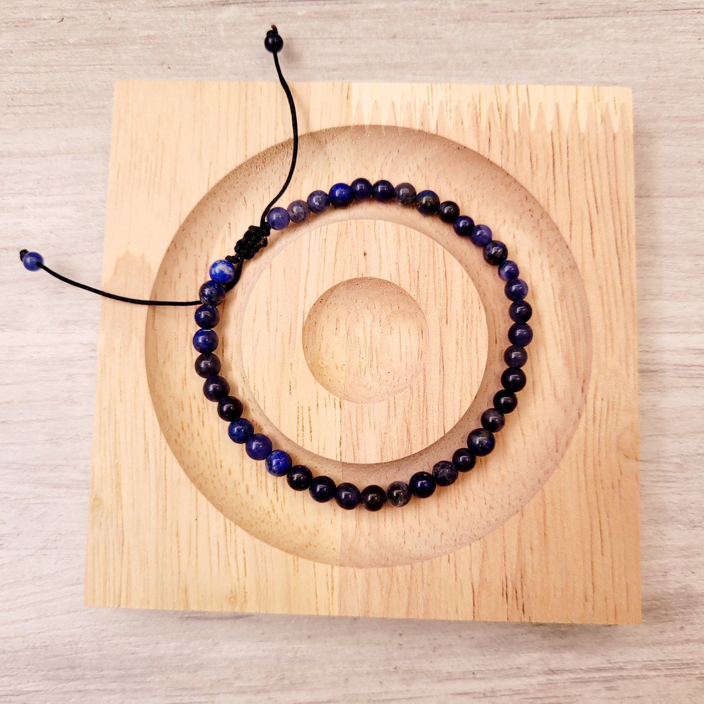 Bracelets 4mm Stones/ Sodalite