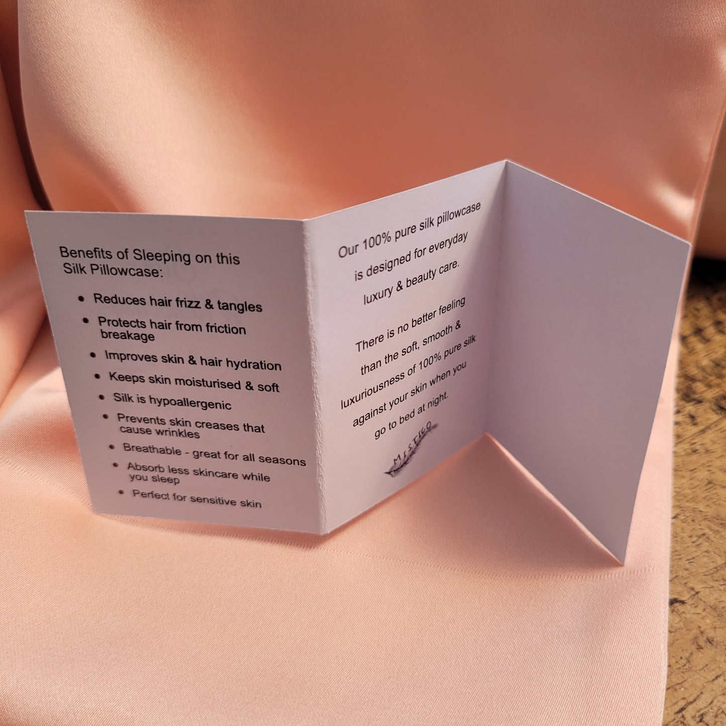 Silk Pillowcases Peach