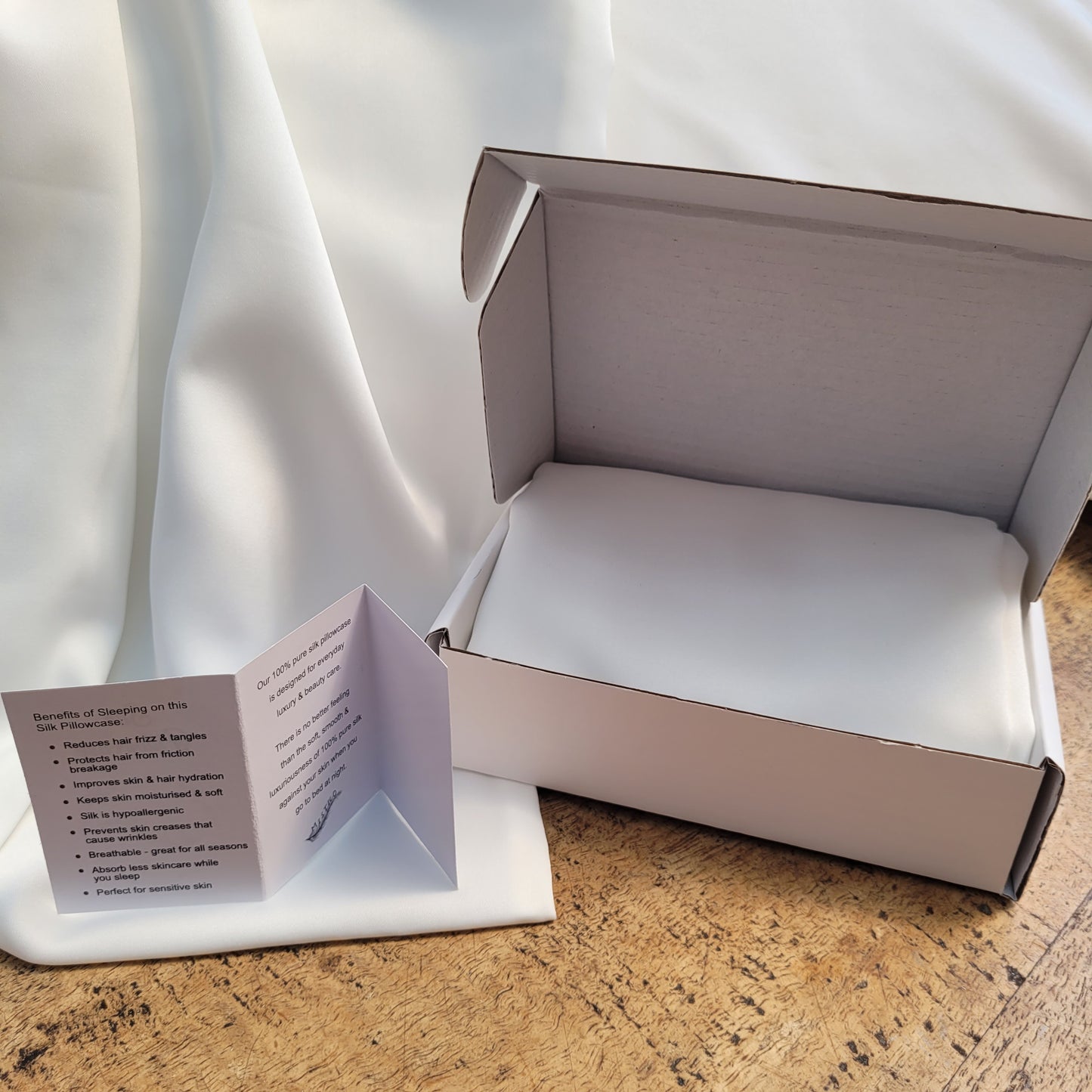 Silk Pillowcases Cream