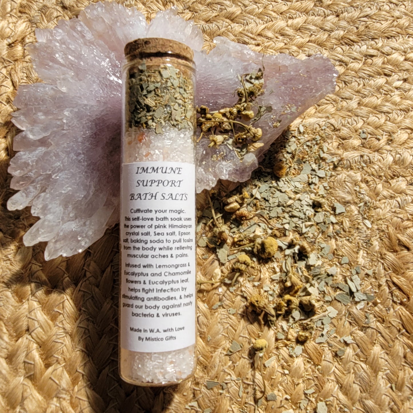Organic  Bath Salts / Immune Suport