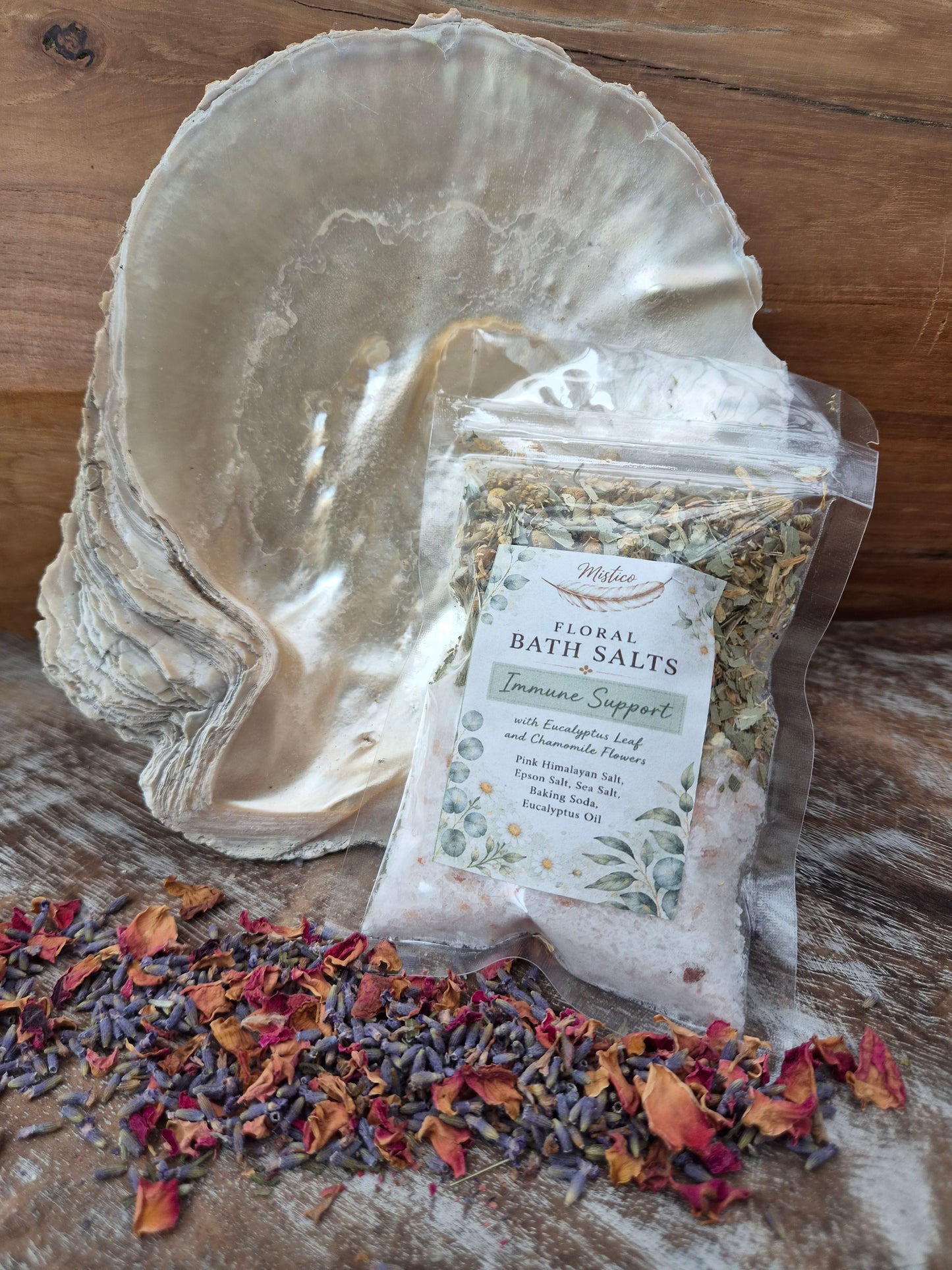 Floral Bath Salts Sachet/ Immune Suport