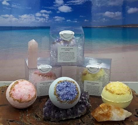 Citrine Geode Bath Bomb