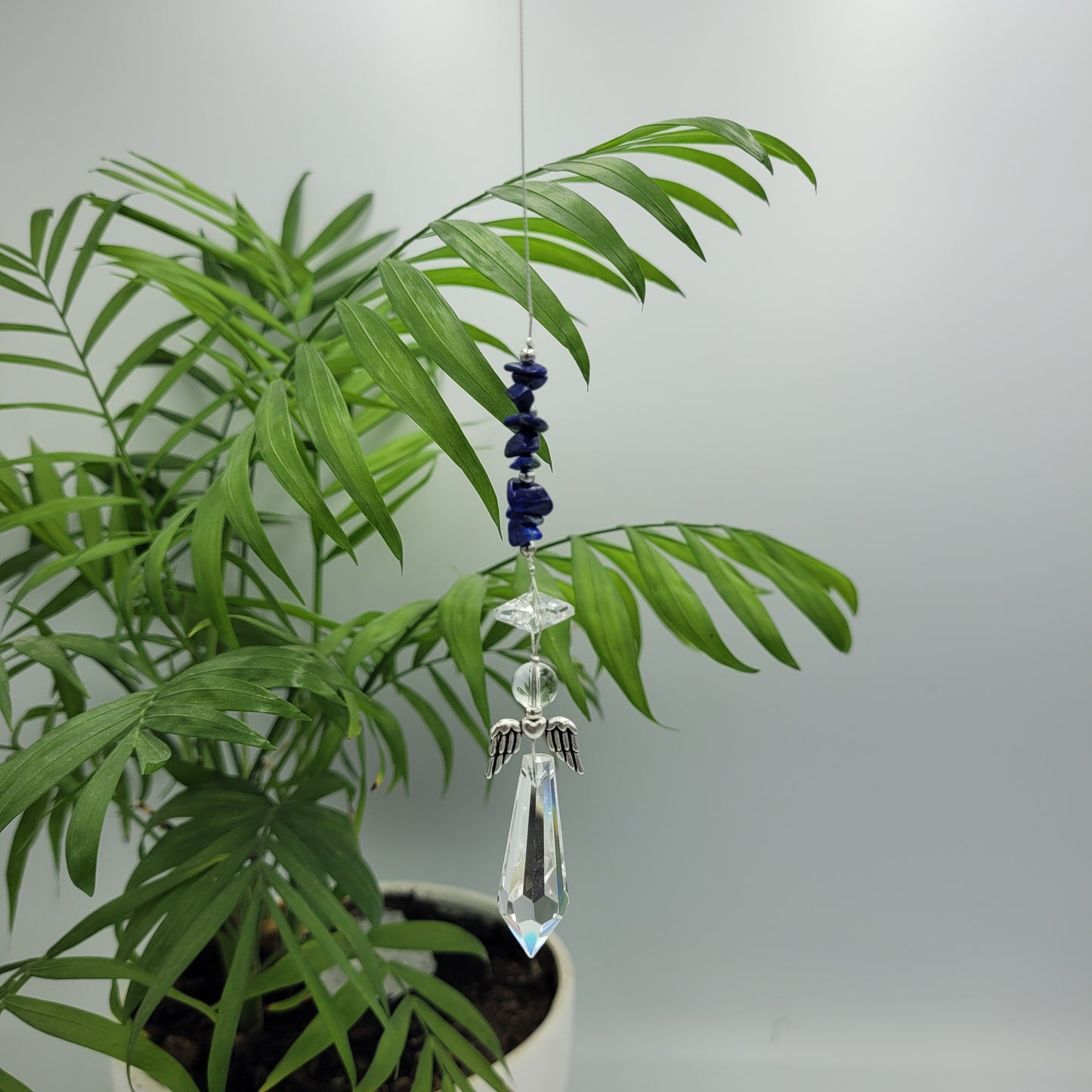 Angel Long Crystal Charm Suncatcher