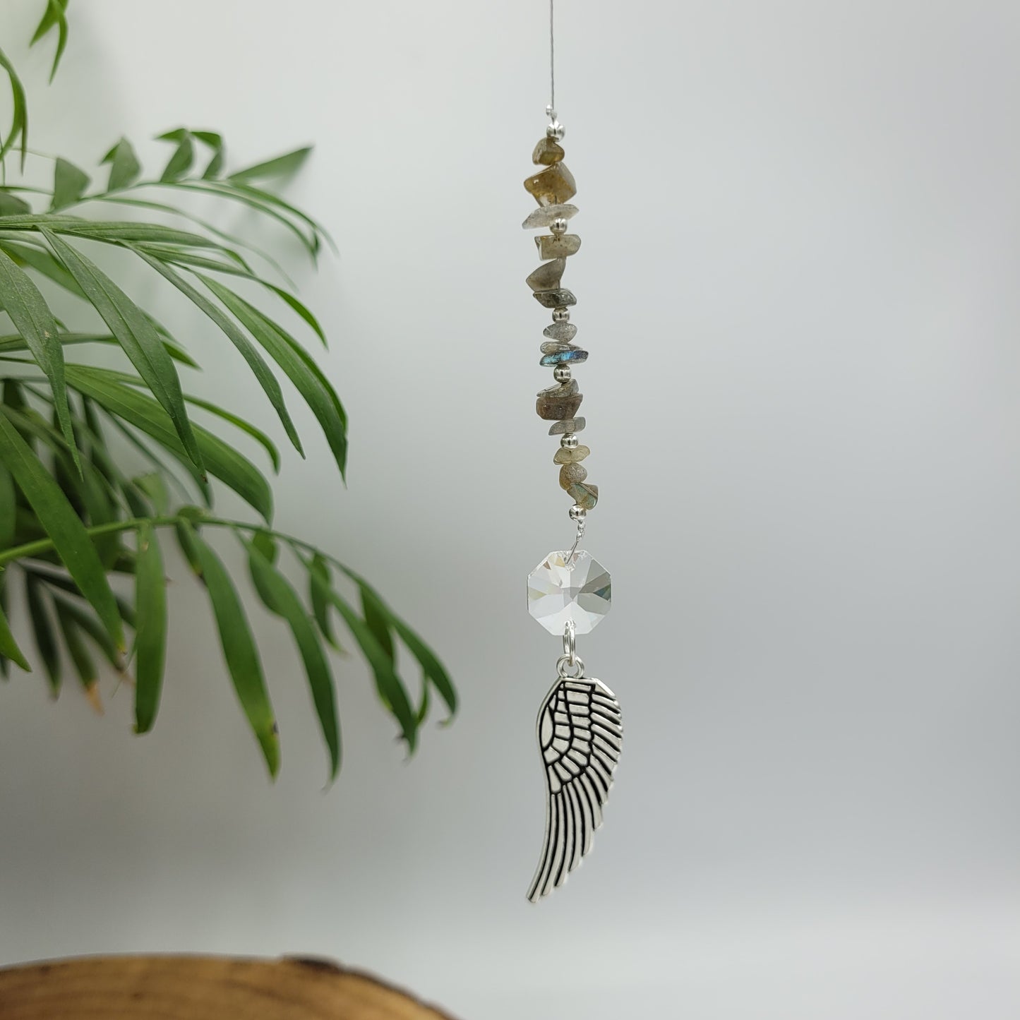 Wing Crystal Charm Suncatcher