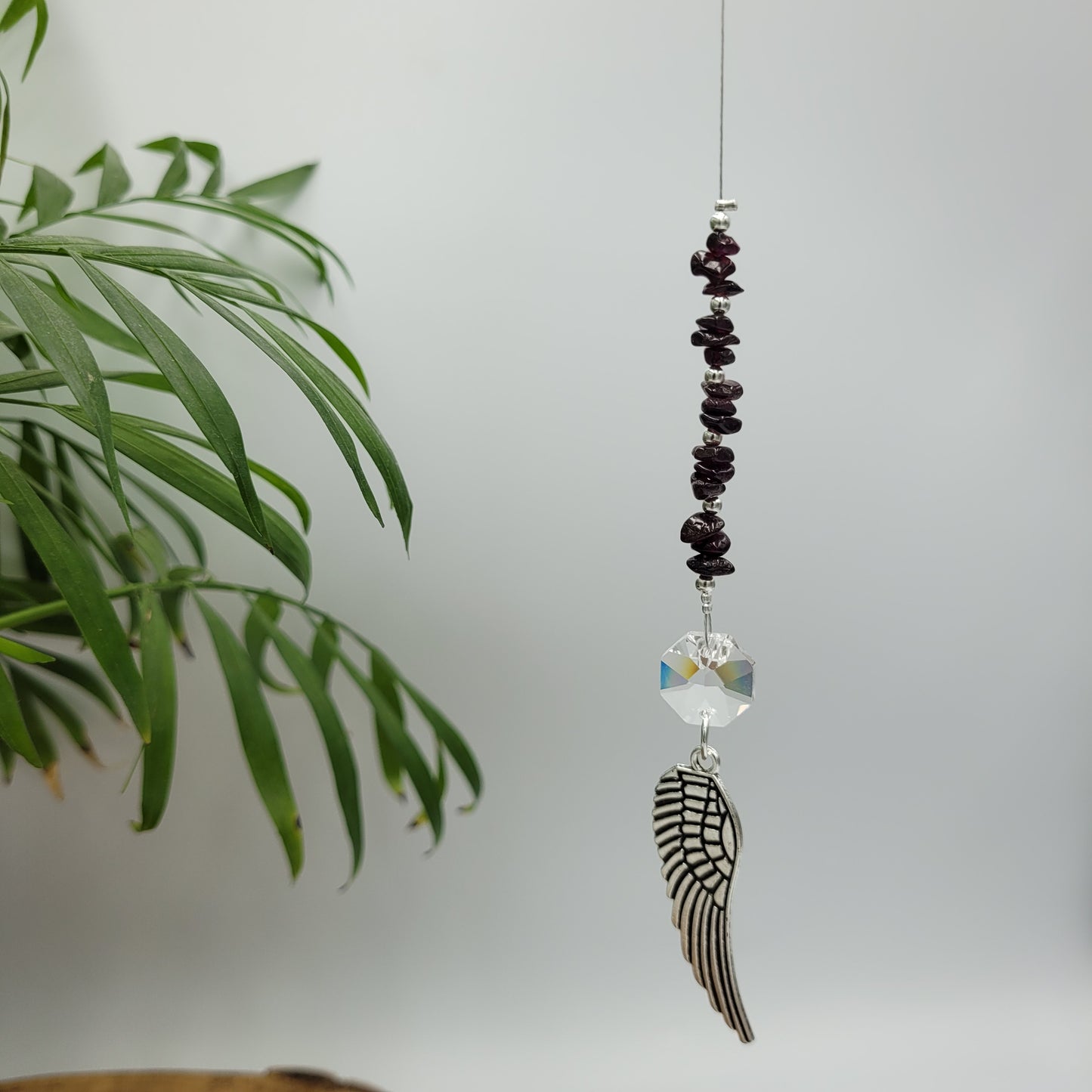 Wing Crystal Charm Suncatcher