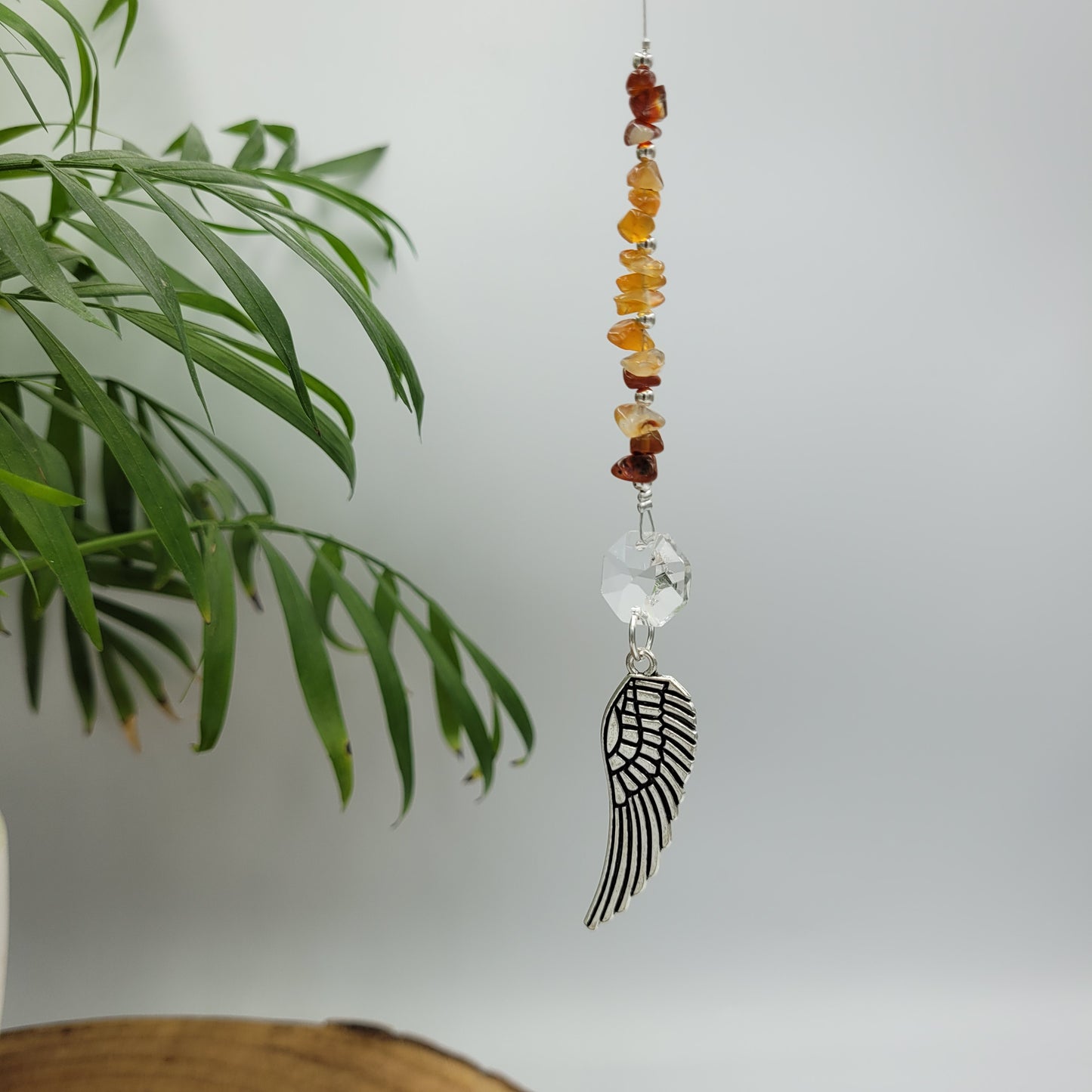 Wing Crystal Charm Suncatcher