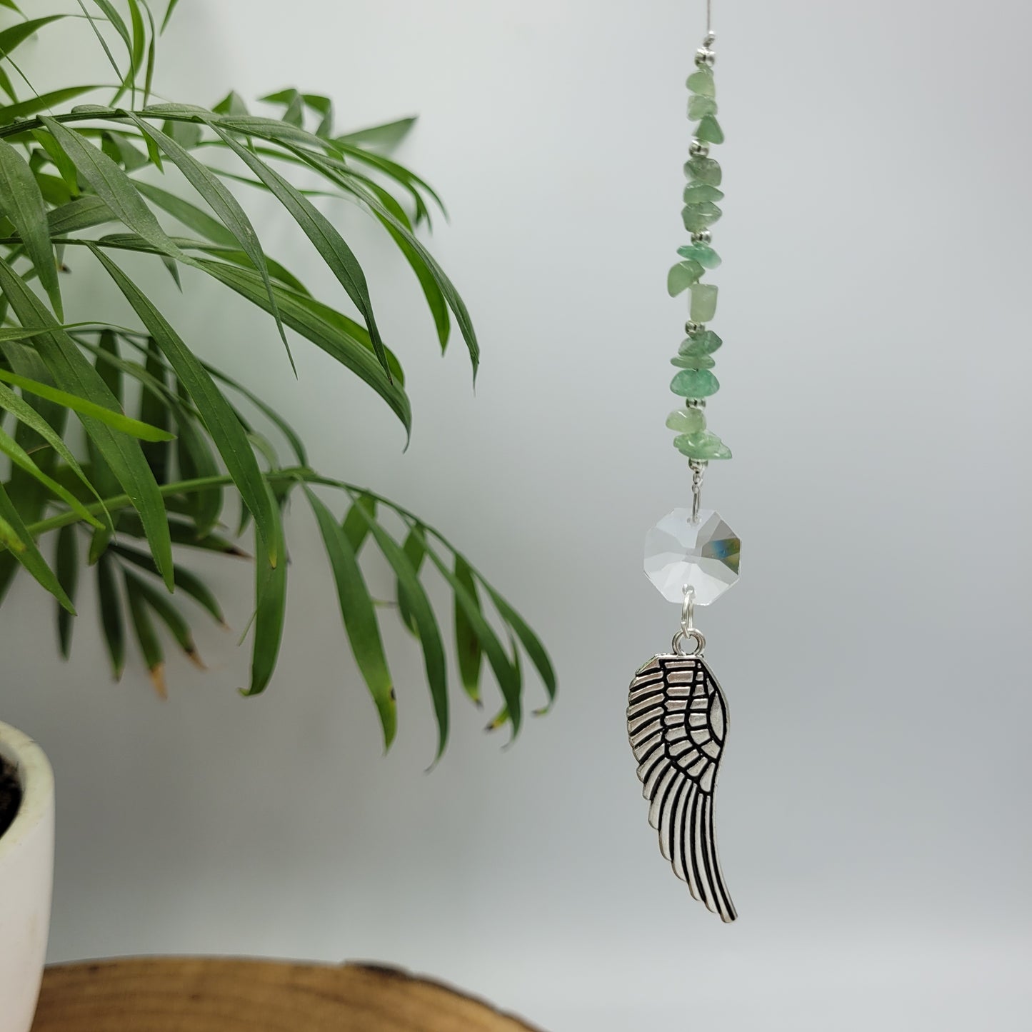 Wing Crystal Charm Suncatcher