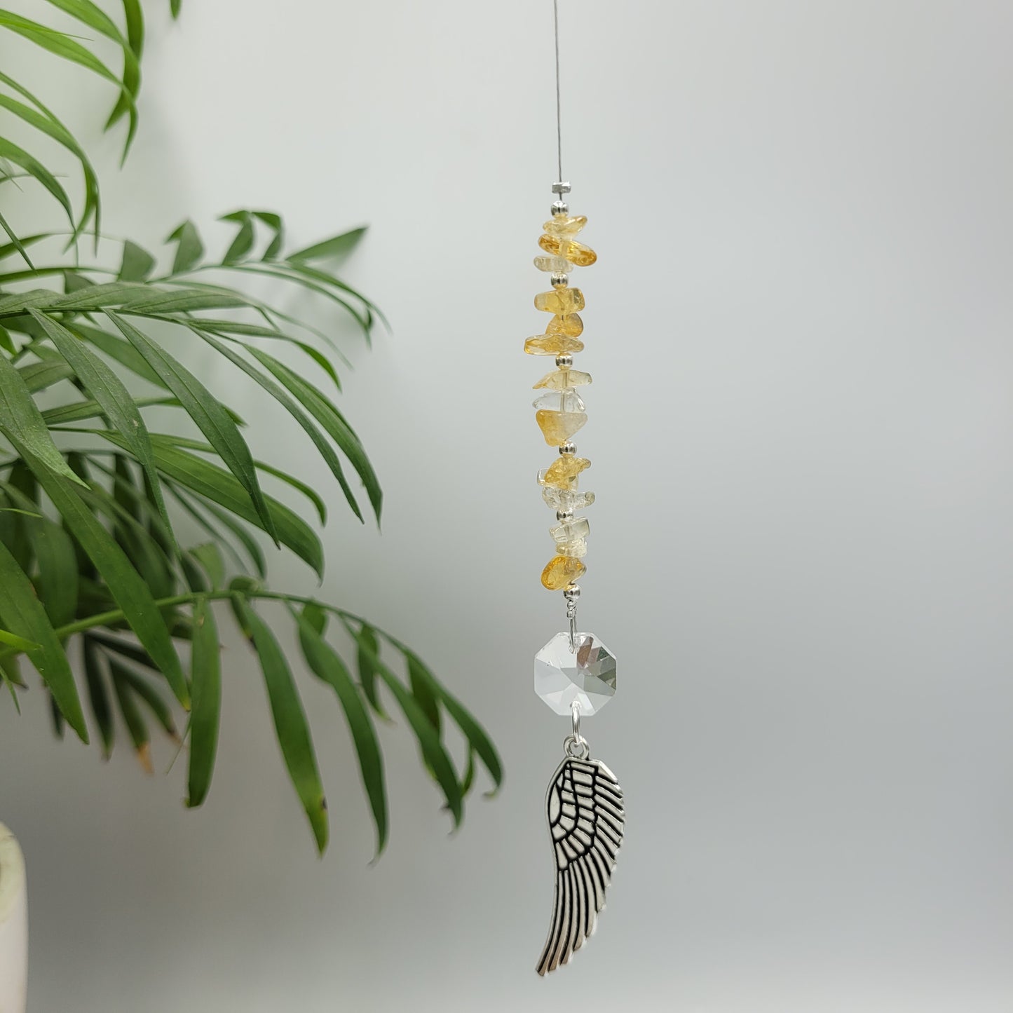 Wing Crystal Charm Suncatcher