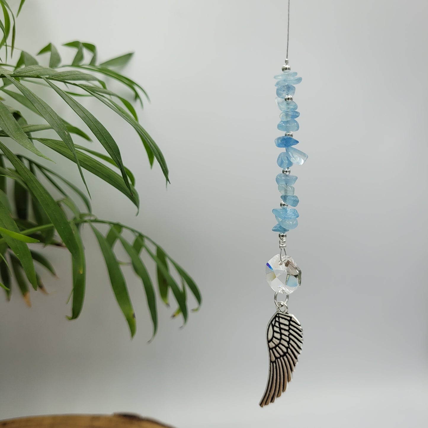 Wing Crystal Charm Suncatcher