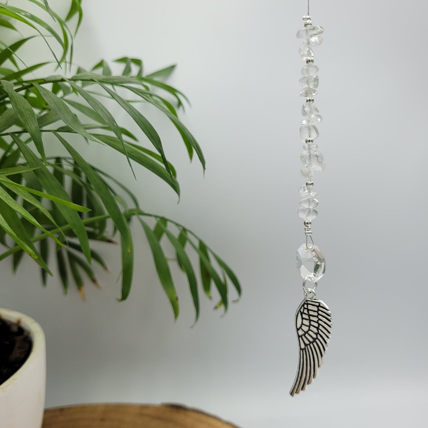 Wing Crystal Charm Suncatcher