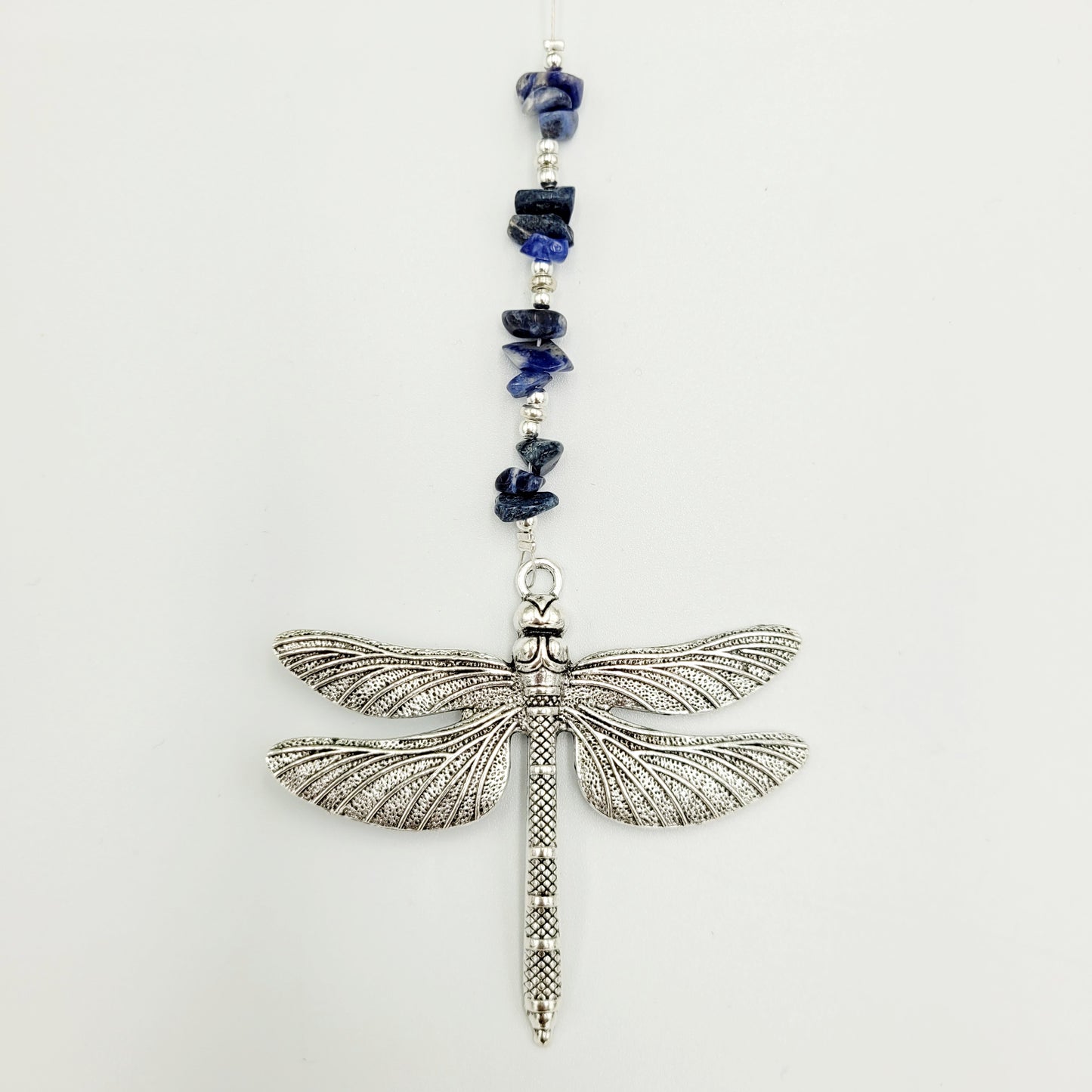 Dragonfly Stone Large Crystal Charm Suncatcher