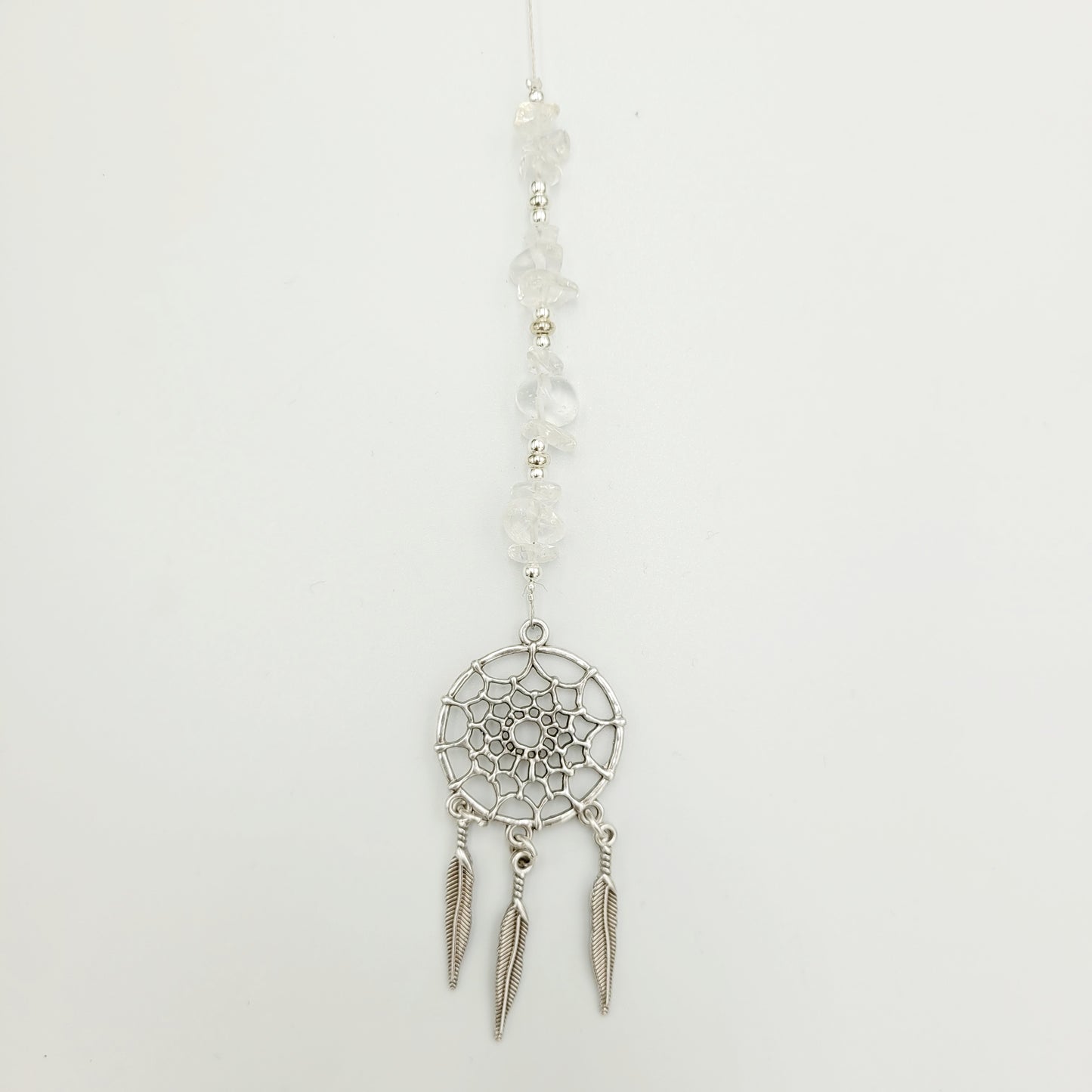Dream Catcher Stones Crystal Charm Suncatcher