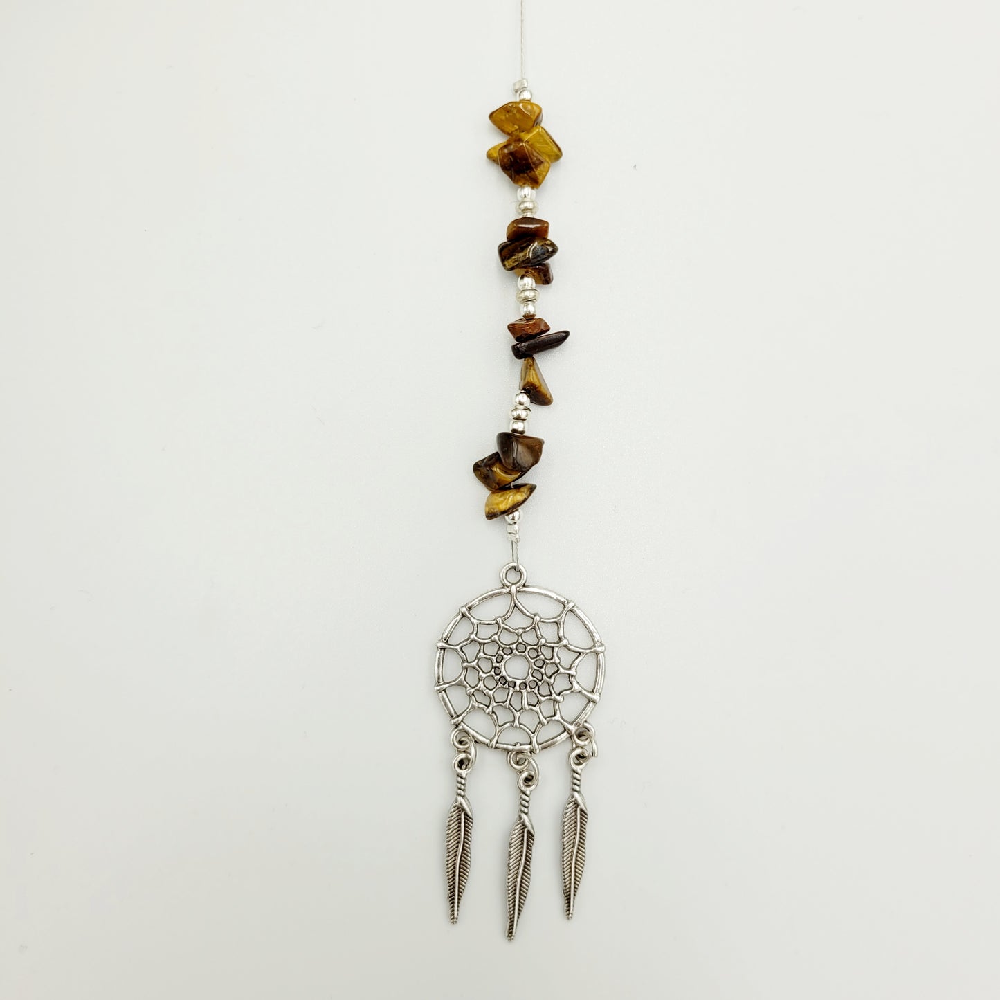 Dream Catcher Stones Crystal Charm Suncatcher