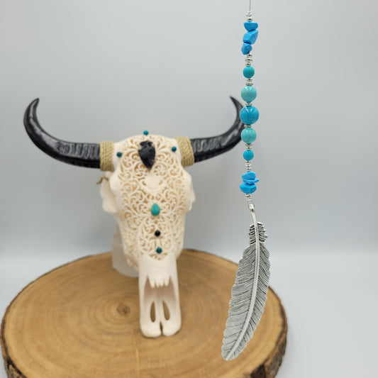 Feather Crystal Charm Suncatcher