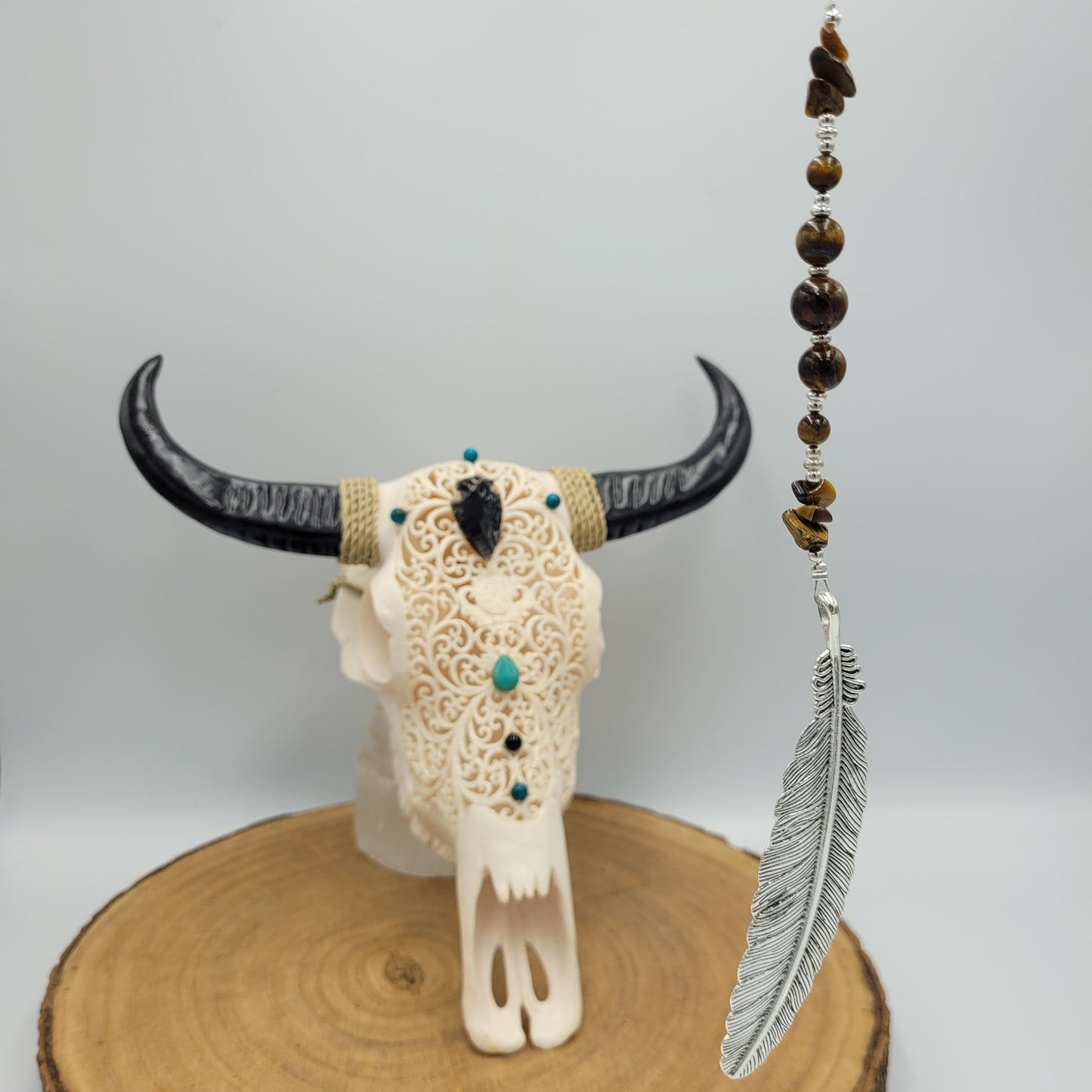 Feather Crystal Charm Suncatcher