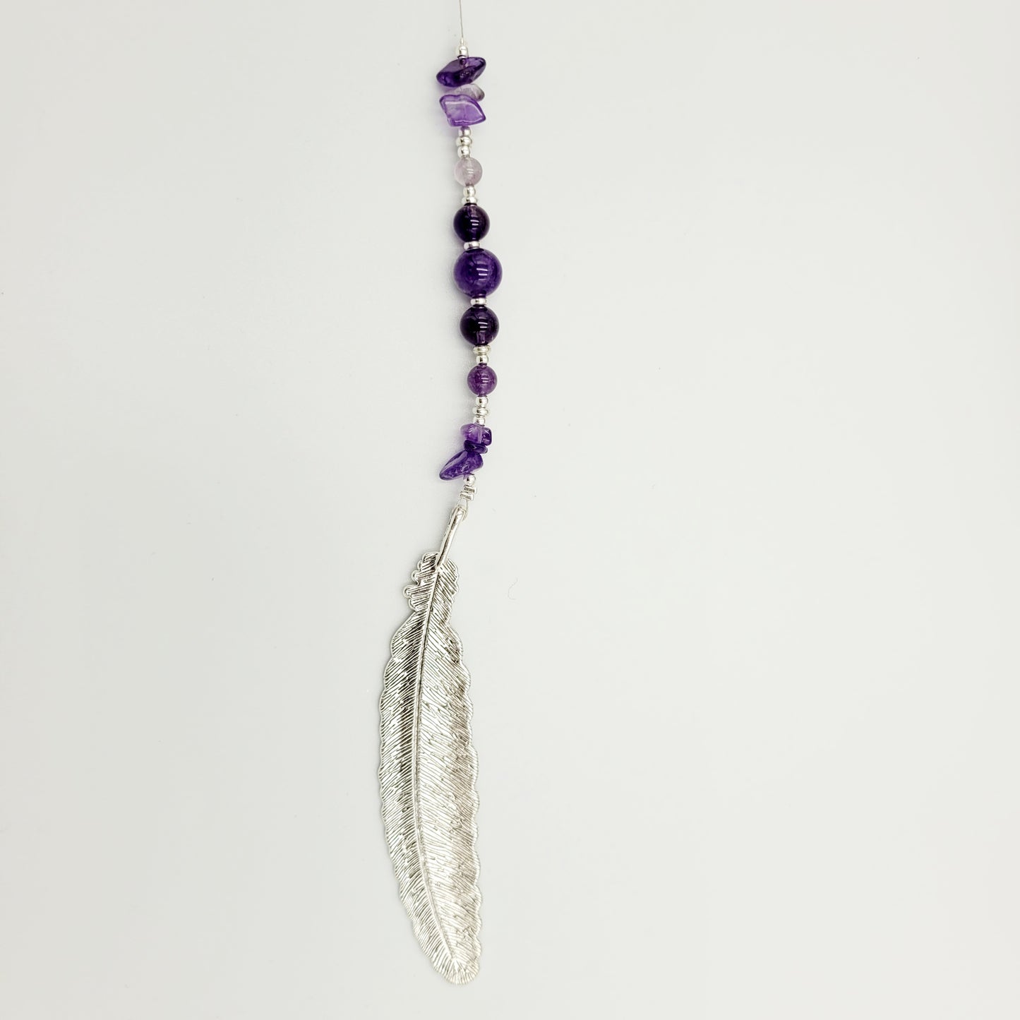 Feather Crystal Charm Suncatcher