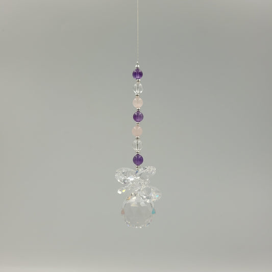 Love Chakra Crystal Suncatcher