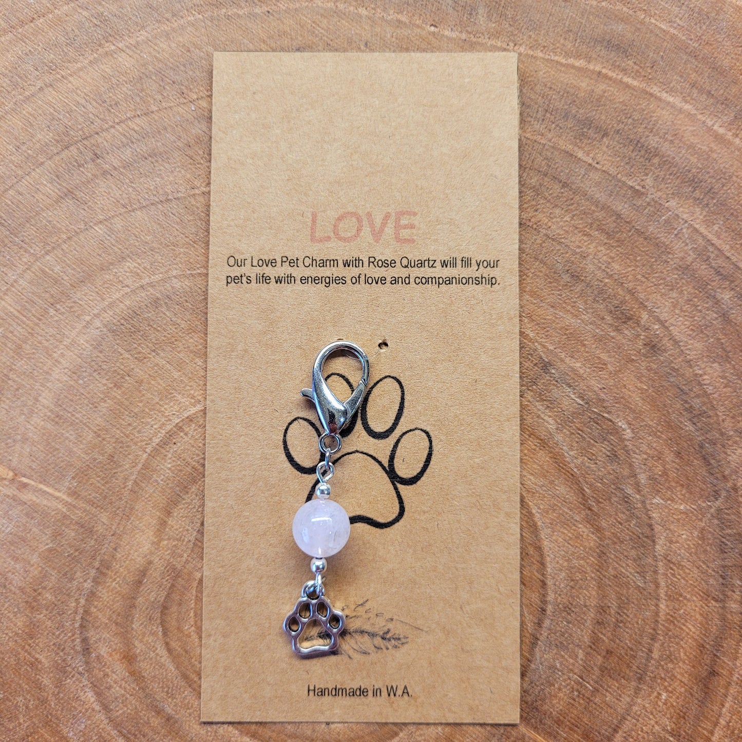 Pets Crystal Charm Clips