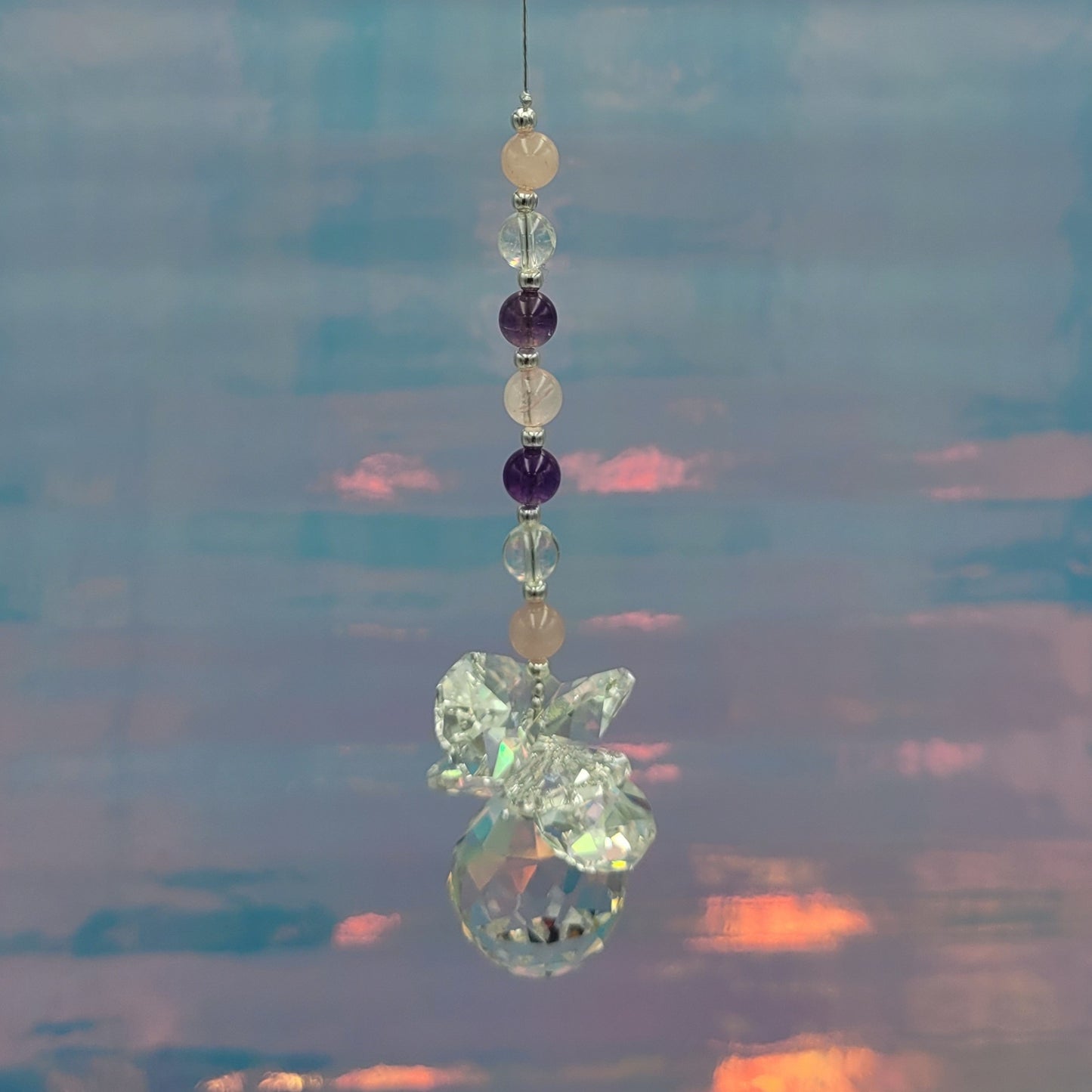 Love Chakra Crystal Suncatcher