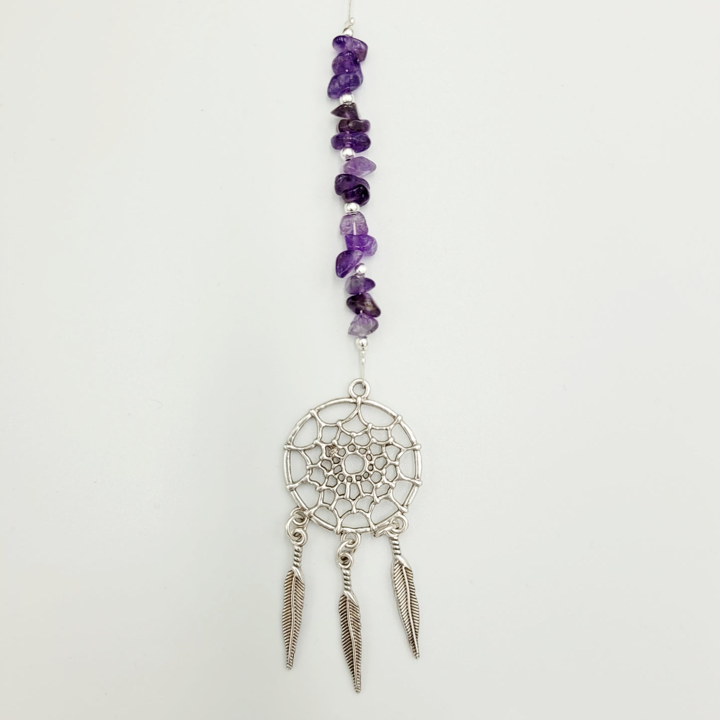 Dream Catcher Stones Crystal Charm Suncatcher