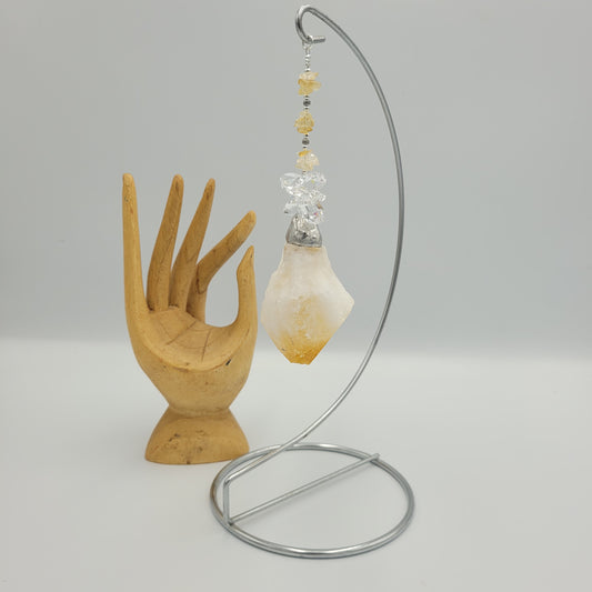 Citrine Cluster Stone with Stand