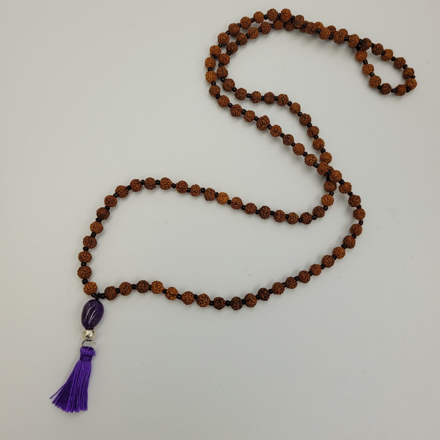 Rudraksha Beads / Amethyst Necklaces