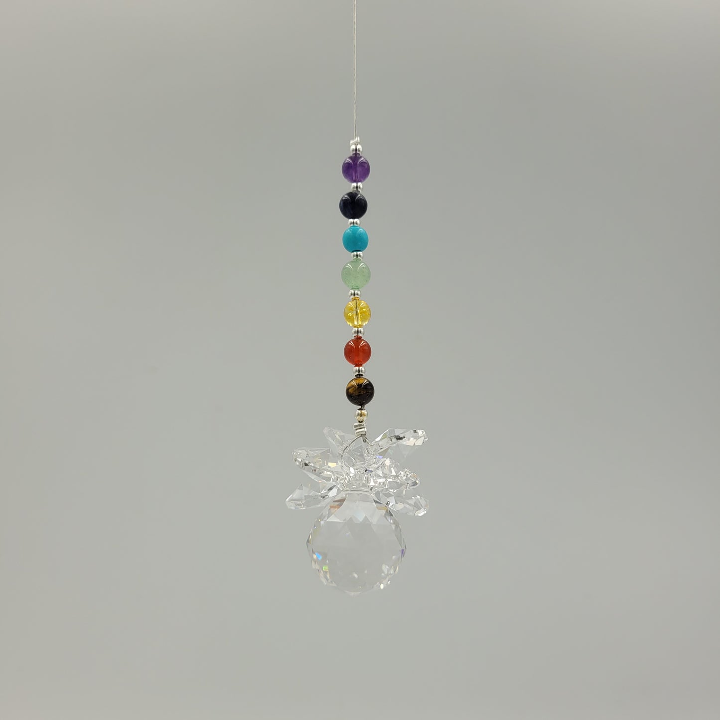 Chakra Balance Crystal Suncatcher