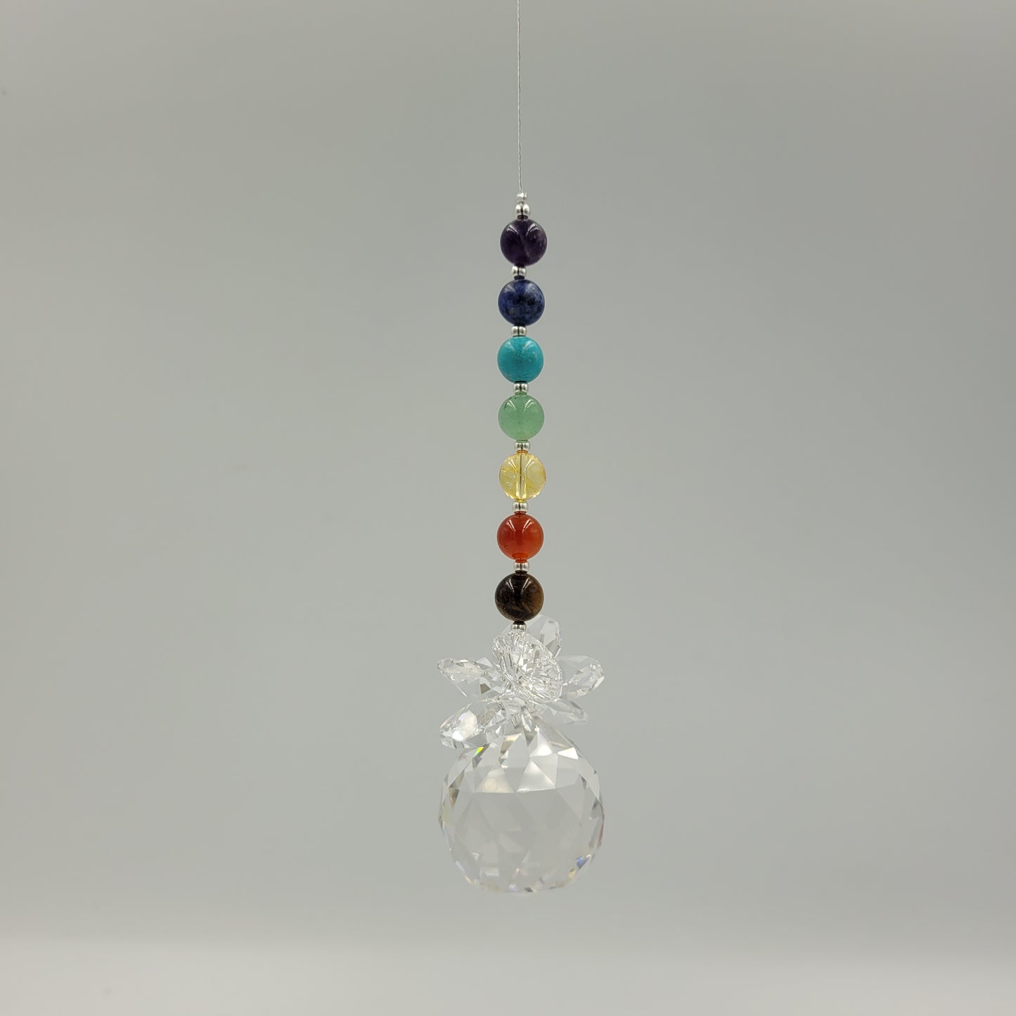 Chakra Balance Crystal Suncatcher