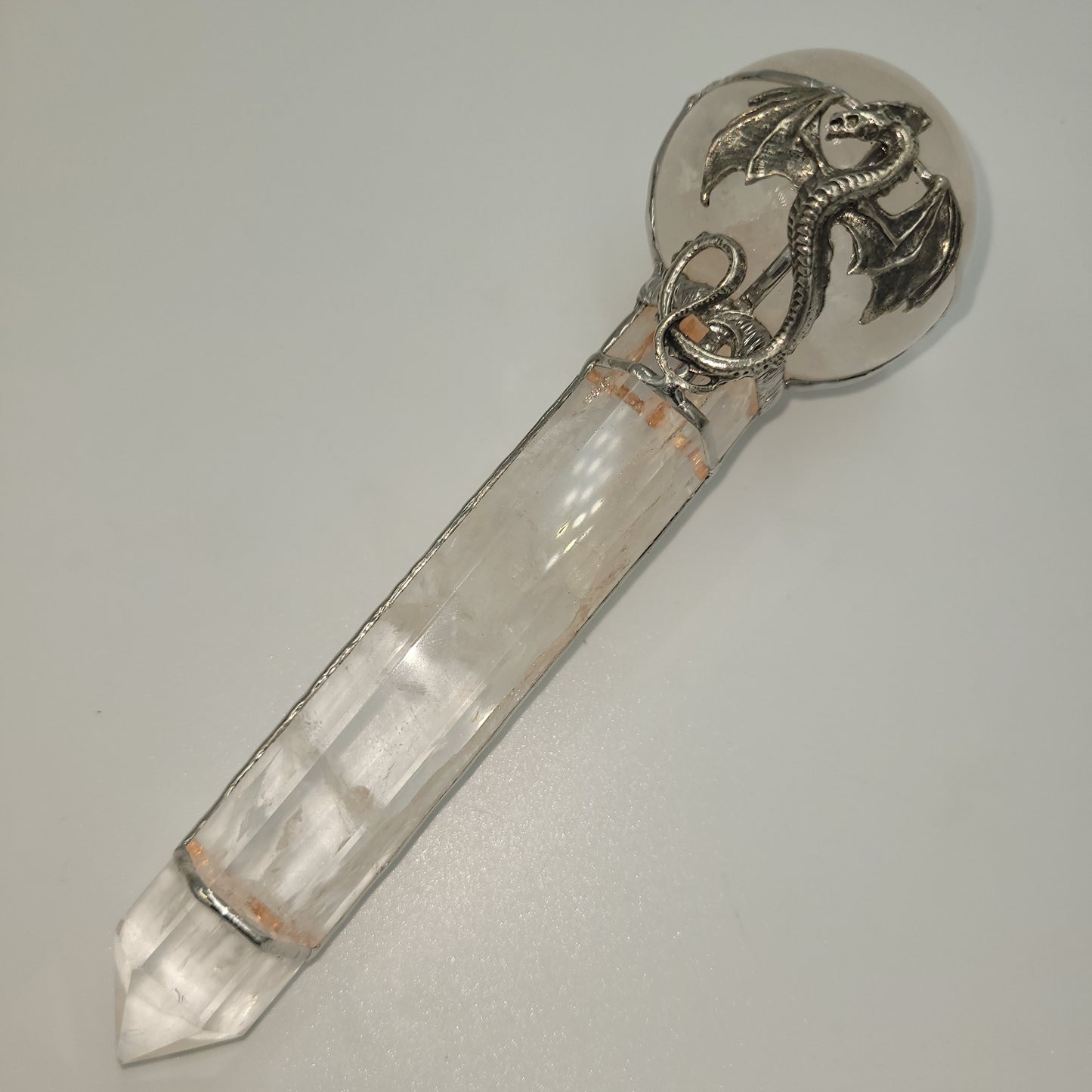 Exclusive Wand - Dragon ( Clear Quartz)